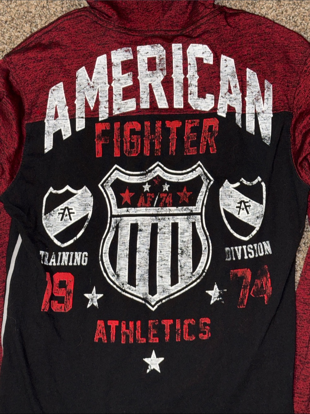 American Fighter Hooded Long Sleeve size Medium - Picture 5 of 5